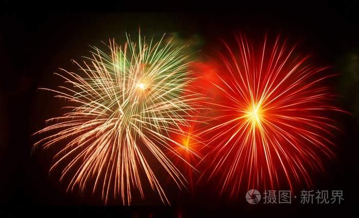 烟花爆竹庆祝节日