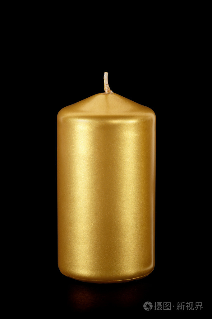 黑底金色蜡烛