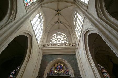 室内教会的圣日耳曼lauxerrois，巴黎