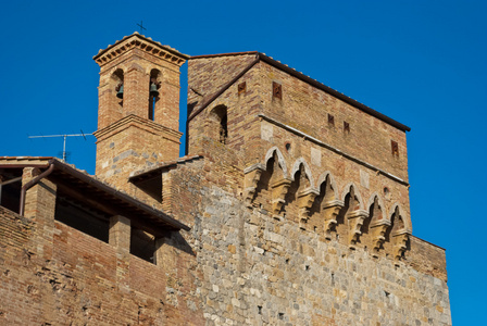 圣季米尼亚诺 托斯卡纳 防御墙