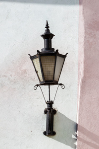 旧灯笼在爱沙尼亚塔林旧镇