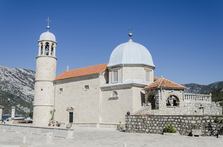 圣母在 perast，黑山岩堂