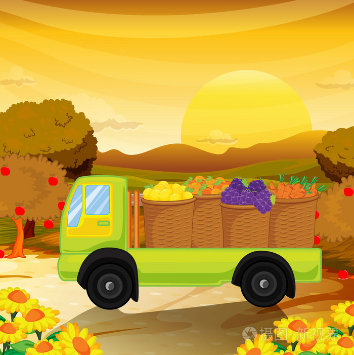 水果卡车