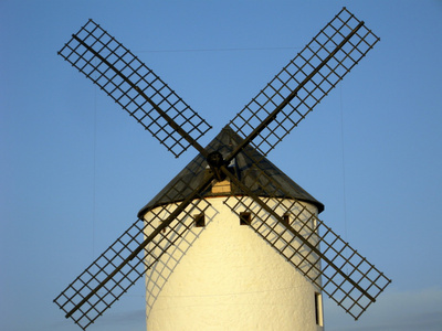 风车 孔苏埃格拉 卡斯蒂利亚拉曼查 西班牙