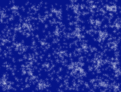 蓝色幻想抽象雪背景