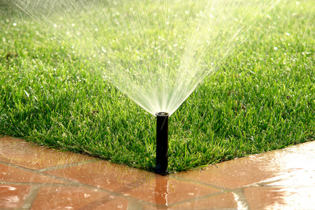 浇水草坪花园自动灌溉系统