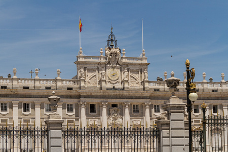 在西班牙马德里皇家宫殿