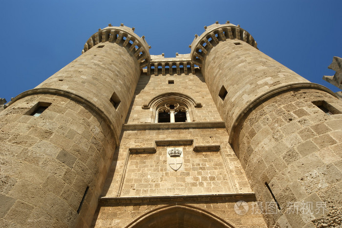 罗兹中世纪骑士城堡 (宫殿) 希腊