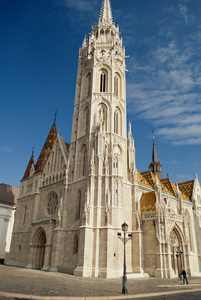 布达佩斯的马蒂亚斯教堂匈牙利