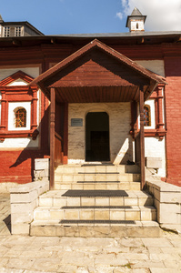 俄罗斯中世纪建筑的一个片段