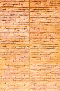 橙色棕色砖壁
