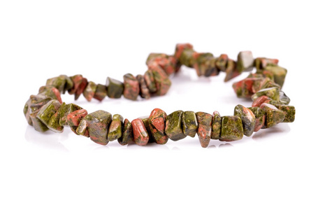 unakite 的项链