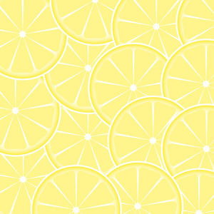柠檬水果抽象背景矢量图图片