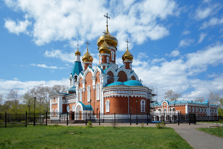以利亚教堂以利亚教堂在共青城阿穆尔,俄罗斯先知照片