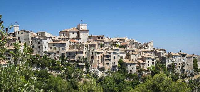 地中海阿尔卑斯山小镇法国图片