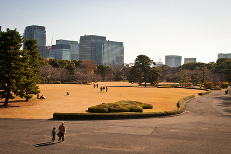 皇宫花园公园东京图片