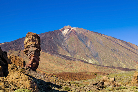 罗克斯 de 加西亚和泰德火山国家公园 特内里费岛