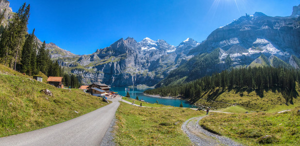 瑞士湖 oeschinen