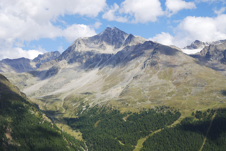 vinschgau 的阿尔卑斯山