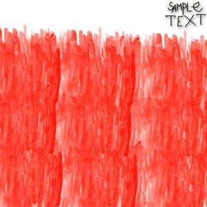 手红色的水彩笔刷纹理壁纸
