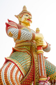 寺庙里的泰国巨型雕像