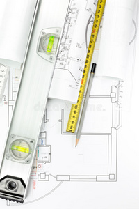 建筑师或工程师计划和工具