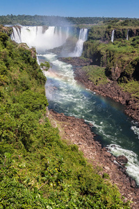 阿根廷巴西伊瓜苏瀑布