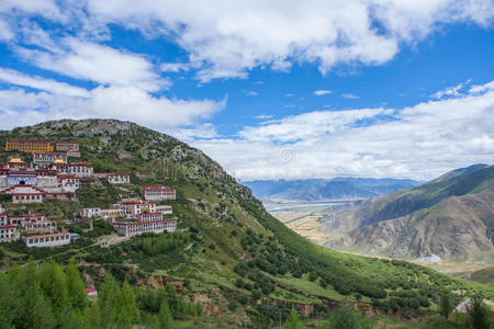 中国西藏的美丽风景图片