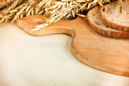 麦穗面包片