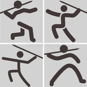 掷标枪图标照片