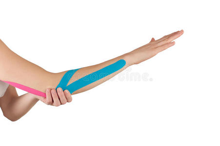 手肘疼痛疼痛和紧张的物理疗法。