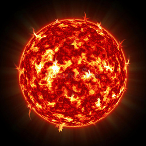 太阳火焰图片