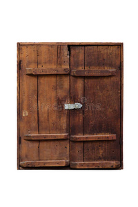 旧木柜
