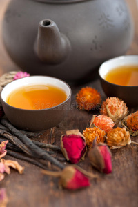 中药花茶照片