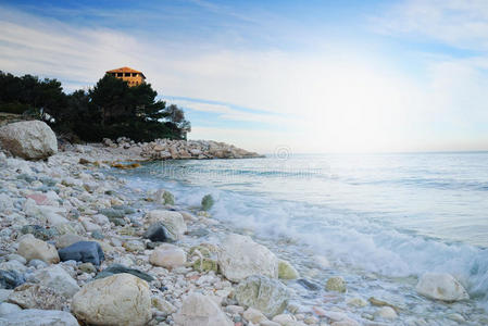 旅行 角楼 墙纸 场景 海滩 岩石 美女 自然 春天 夏天