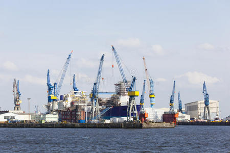 德国汉堡造船厂照片