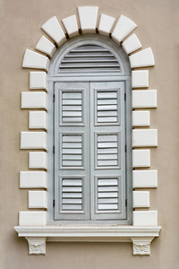 建筑元素文艺复兴风格窗户