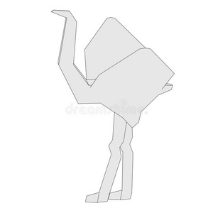 折纸动物形象