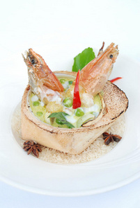 咖喱虾图片