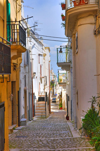 小巷。蒙特斯卡利奥索。巴西利卡塔。意大利。