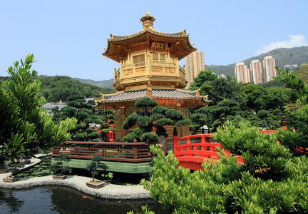 香港钻石山中国花园照片