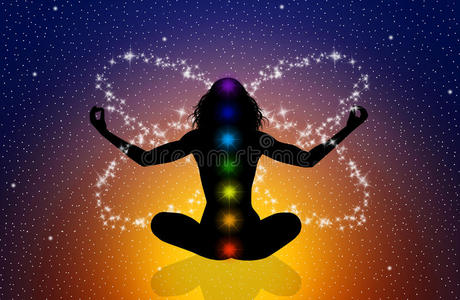 神圣几何-象征和谐与平衡之花阴阳口头禅练瑜伽阴阳宇宙能量宇宙能量