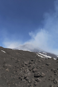 埃特纳火山。