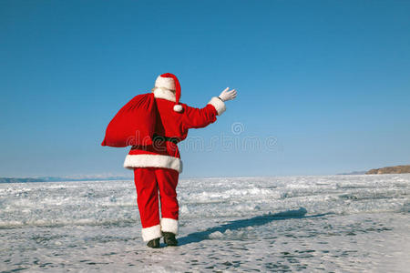 十二月再见再见圣诞老人照片