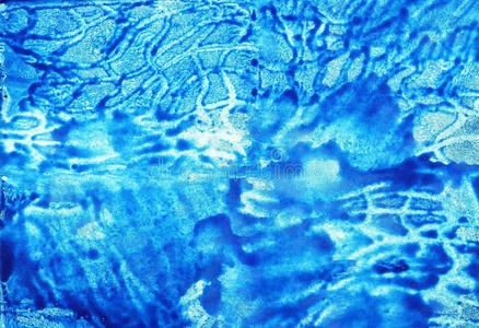 蓝色水粉背景为各种设计