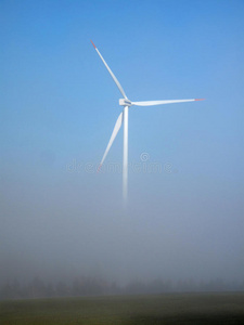 风力发电风力产生的绿色能源图片