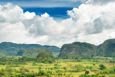 古巴维纳斯山谷风景