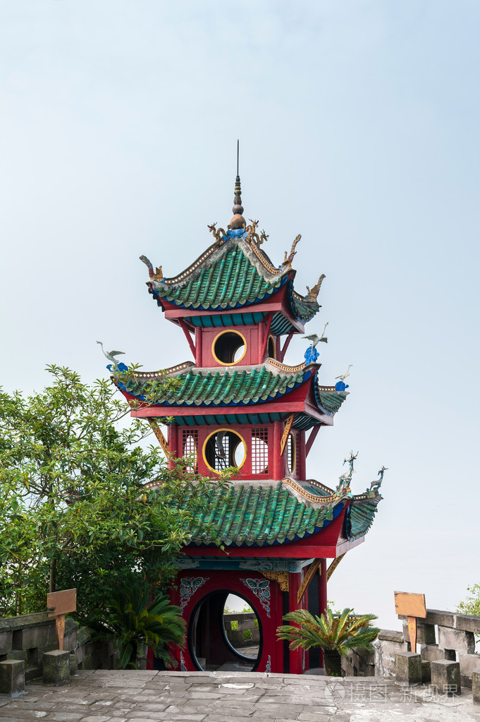石宝寨宝塔