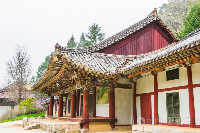 朝鲜 在pohyeon Sa 在妙香山的凉亭照片 正版商用图片1b1mbz 摄图新视界 朝鲜 在pohyeon Sa 在妙香山的凉亭照片 正版商用图片1b1mbz 摄图新视界