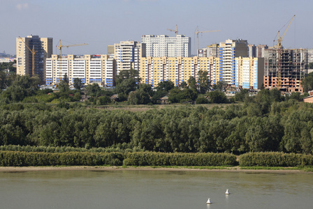 发展区avangrad在 om 的现代住宅复合体